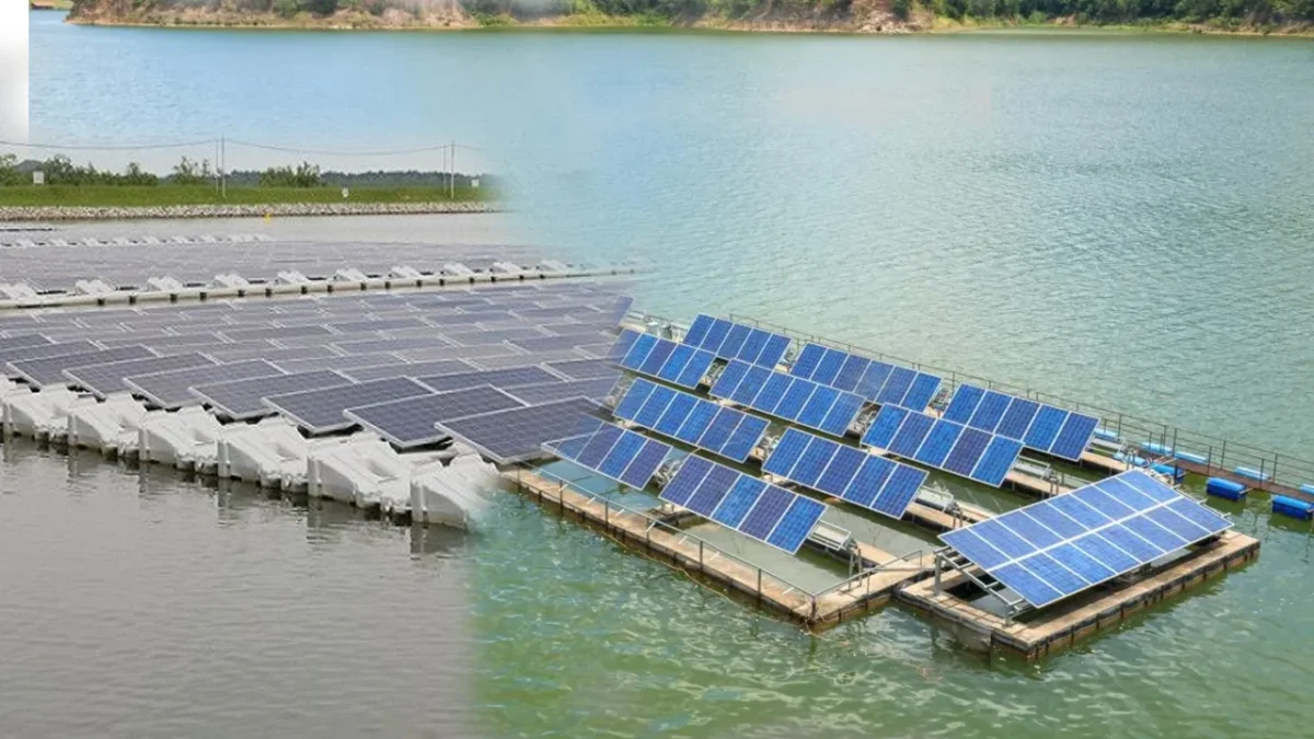 Floating Solar Plant in bihar