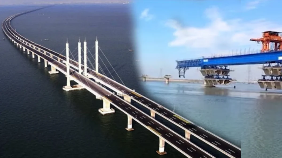 road bridge is being built in Bihar