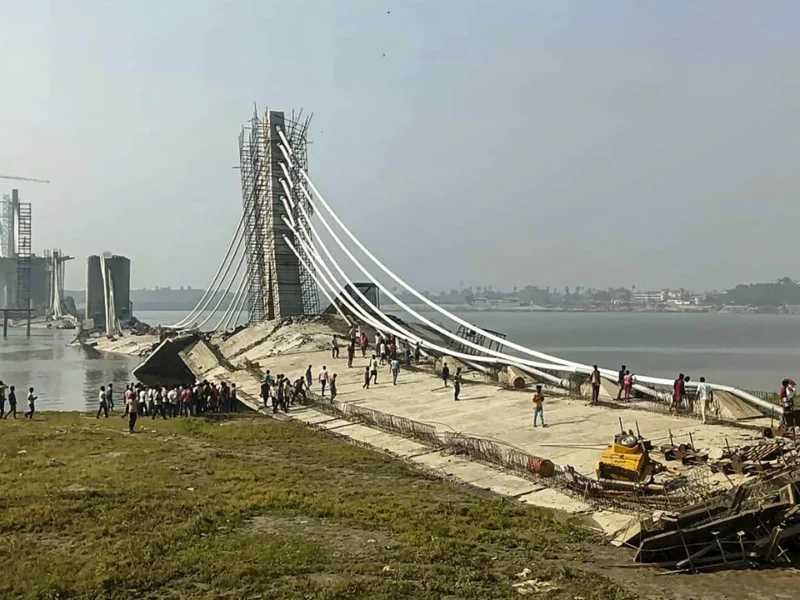 Bihar mega bridge Construction