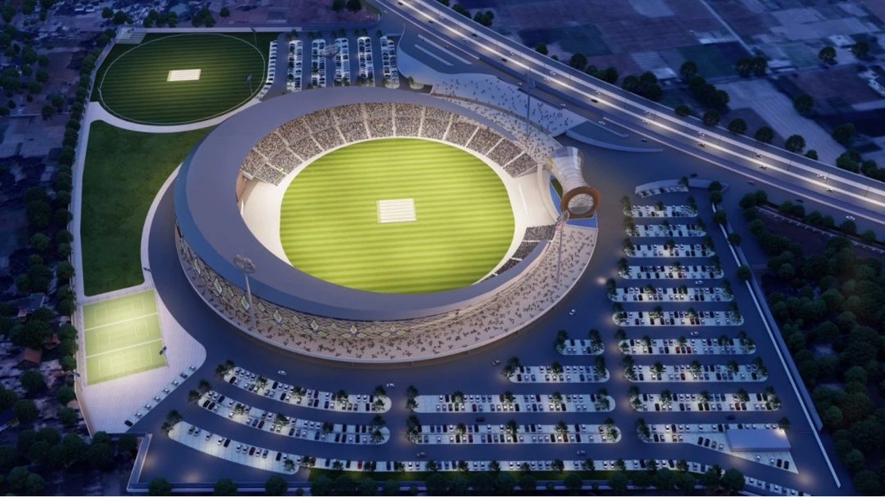 construction of new stadium in bihar