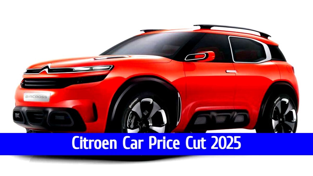Citroen Car Price Cut 2025