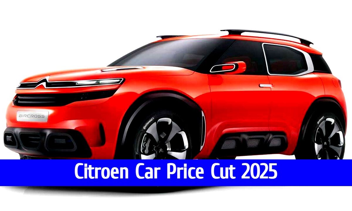 Citroen Car Price Cut 2025