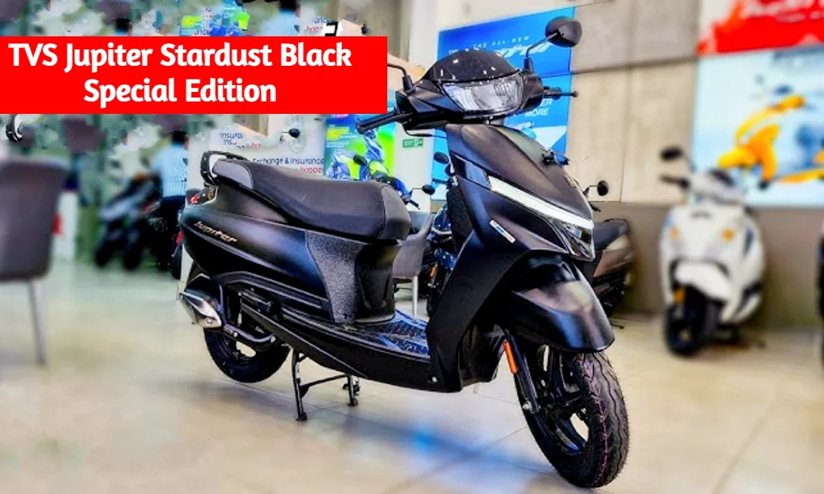 TVS Jupiter Stardust Black Special Edition