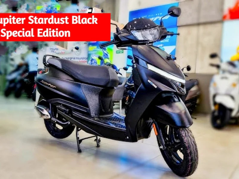 TVS Jupiter Stardust Black Special Edition