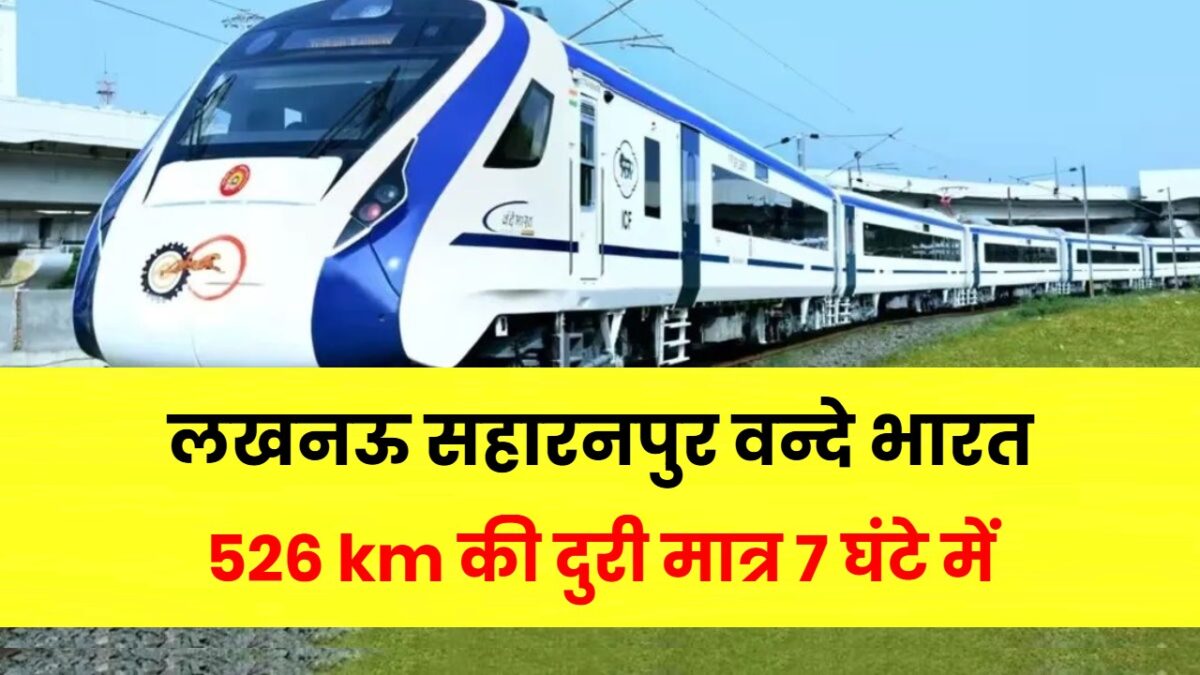 Lucknow Saharanpur Vande Bharat Train